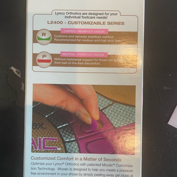 Aetrex Lynco Customizable Orthotics for Women **BRAND NEW** - Picture 5 of 8
